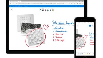 Microsoft launches Whiteboard for iOS
