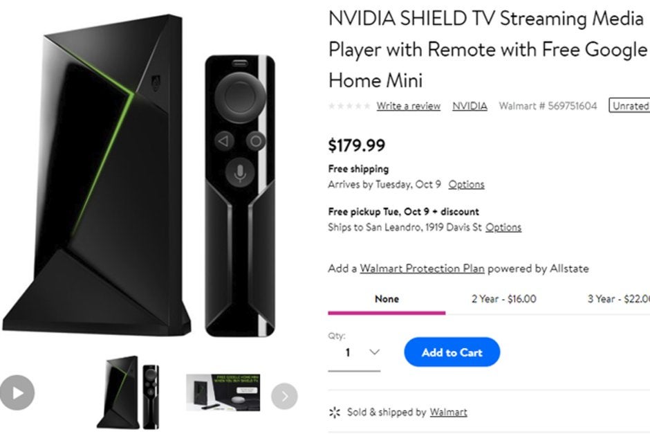 Deal Nvidia Shield Tv Purchases Come With Free Google Home Mini At Best Buy Walmart Phonearena