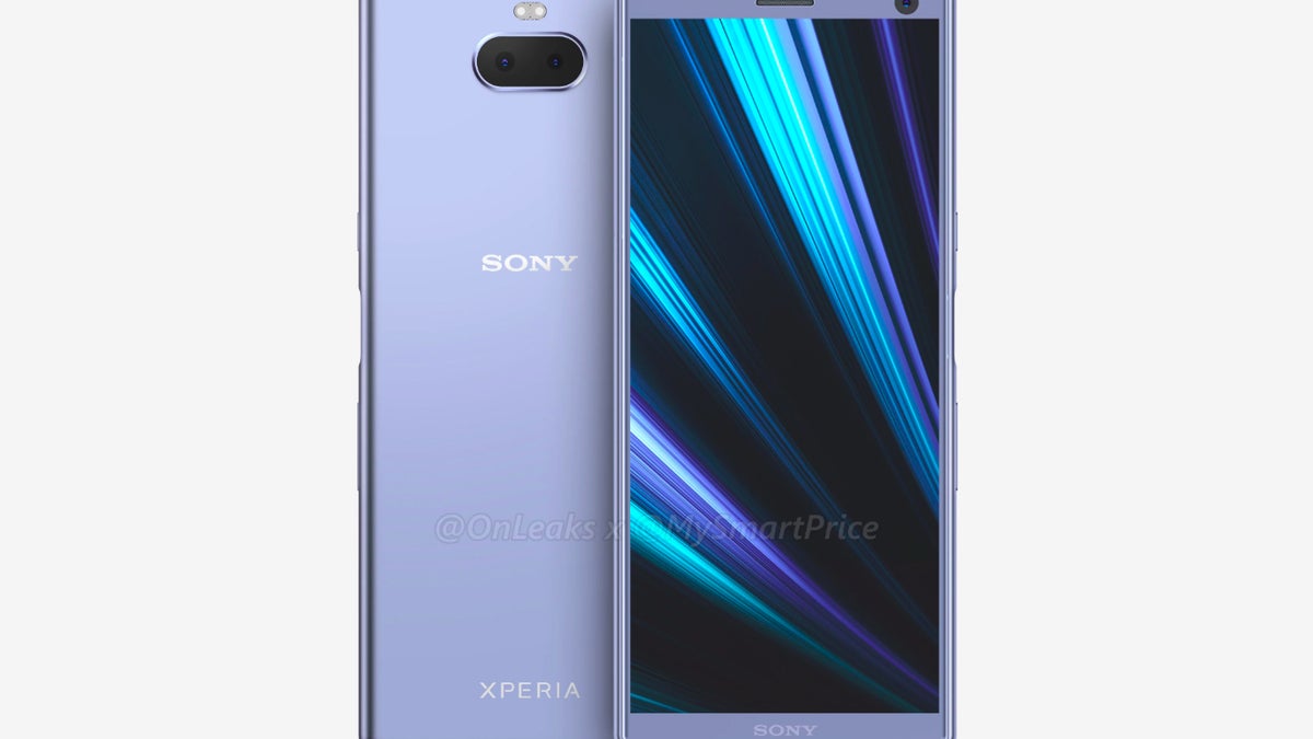 Renders and specs of Sony's dual-camera Xperia XA3 mid-ranger pop up