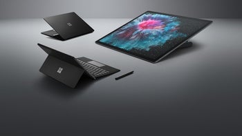 Black Surface Pro 6 leaks out in new image alongside other Surface products