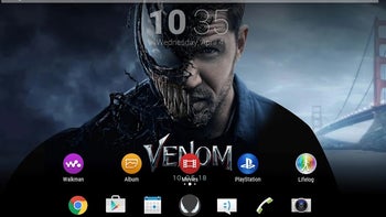 Sony releases Venom Xperia Theme in the Google Play Store, free download