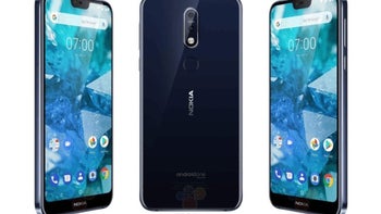 Nokia 7.1 (non-Plus) leaks in full with 5.8-inch 'notchy' screen, Snapdragon 636