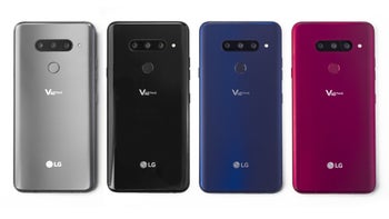 LG V40 is announced with five cameras: three at the back, two at the front