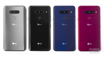 LG V40 ThinQ is announced with five cameras: three at the back, two at the front
