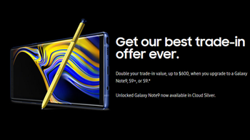 Take up to $600 off the Galaxy Note 9, Galaxy S9/S9+ with Sammy's double value trade-in deal