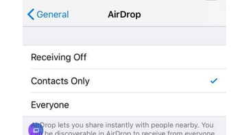 Simple fix will stop your iPhone from receiving sexually explicit pictures via AirDrop