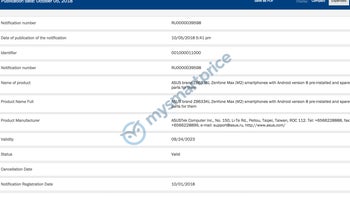 Asus ZenFone Max (M2) and ZenFone Max Pro (M2) get certified ahead of unveiling