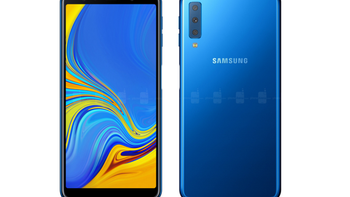 Gesture navigation on the Samsung Galaxy A7 (2018) could be part of Sammy's Android Pie update