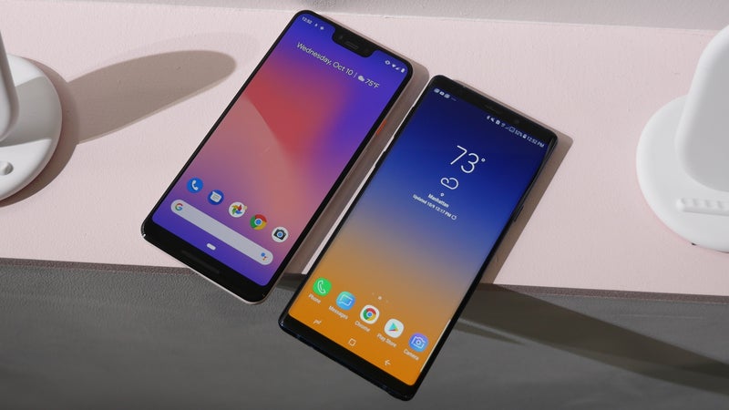Google Pixel 3 XL vs Samsung Galaxy Note 9: first look