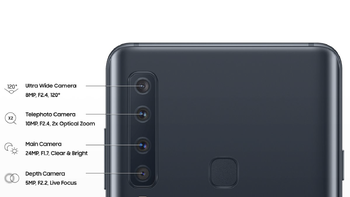 Samsung Galaxy A9s camera details showcased entirely in new image