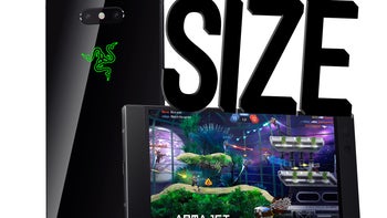 Razer Phone 2 size comparison vs Galaxy S9, S9+, iPhone XS, XS Max, OnePlus 6