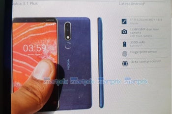 Nokia 3.1 Plus could arrive tomorrow with 6-inch display, two rear cameras