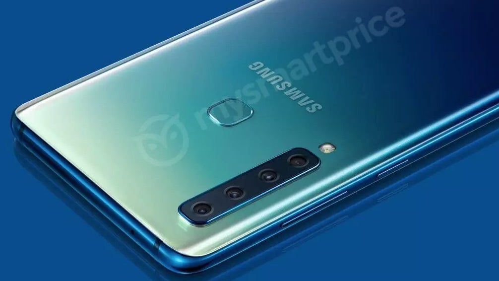Official image of the world's first four-camera phone leaks, now where's the monochrome, Samsung?