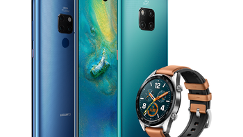 Huawei Mate 20 Pro in turquoise shows up alongside Mate 20 and Huawei Watch GT