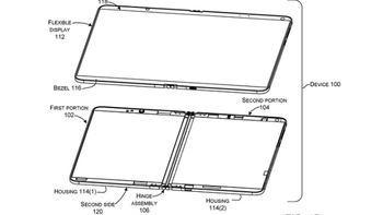 Foldable Surface Phone patent shows device with one flexible screen instead of two separate panels