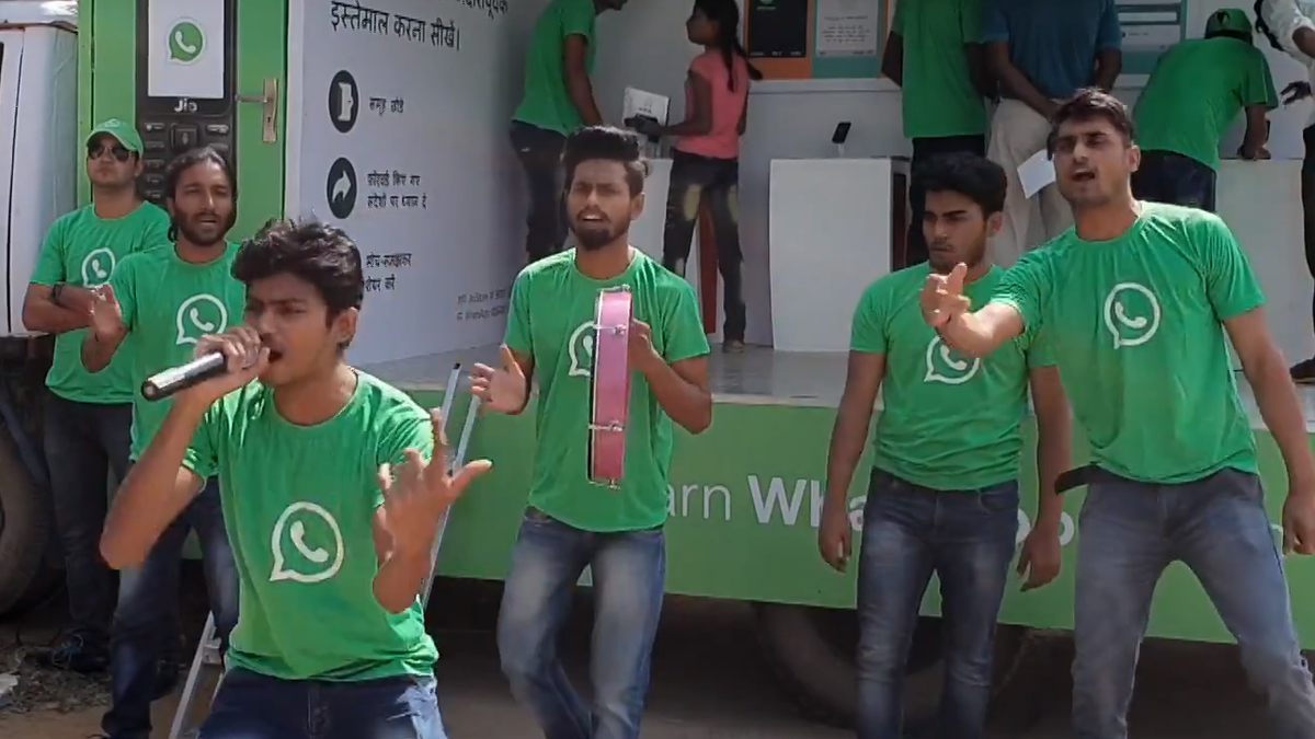 WhatsApp hits the streets with skits and songs in the fight against fake news in India