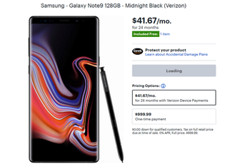 128GB Samsung Galaxy Note 9 in Midnight Black now available to U.S. consumers