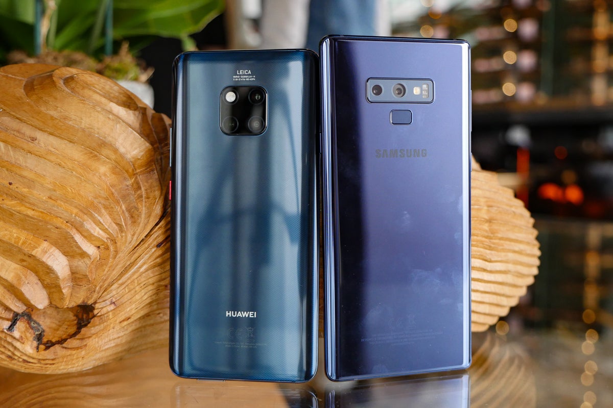 Huawei Mate 20 Pro vs Samsung Galaxy Note 9 first look