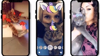 Snapchat for Android and iOS update adds Lenses for ... cats