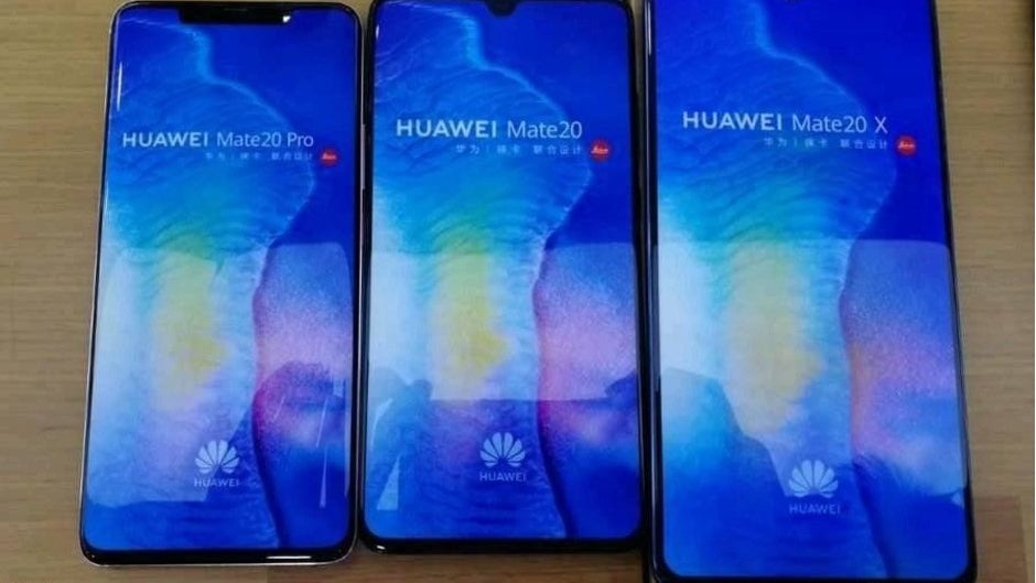 Huawei Mate 20, Mate 20 Pro, and Mate 20 X get compared in dummy unit leak