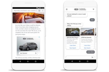 Google-incubated chatbots can now turn ads into actual conversations
