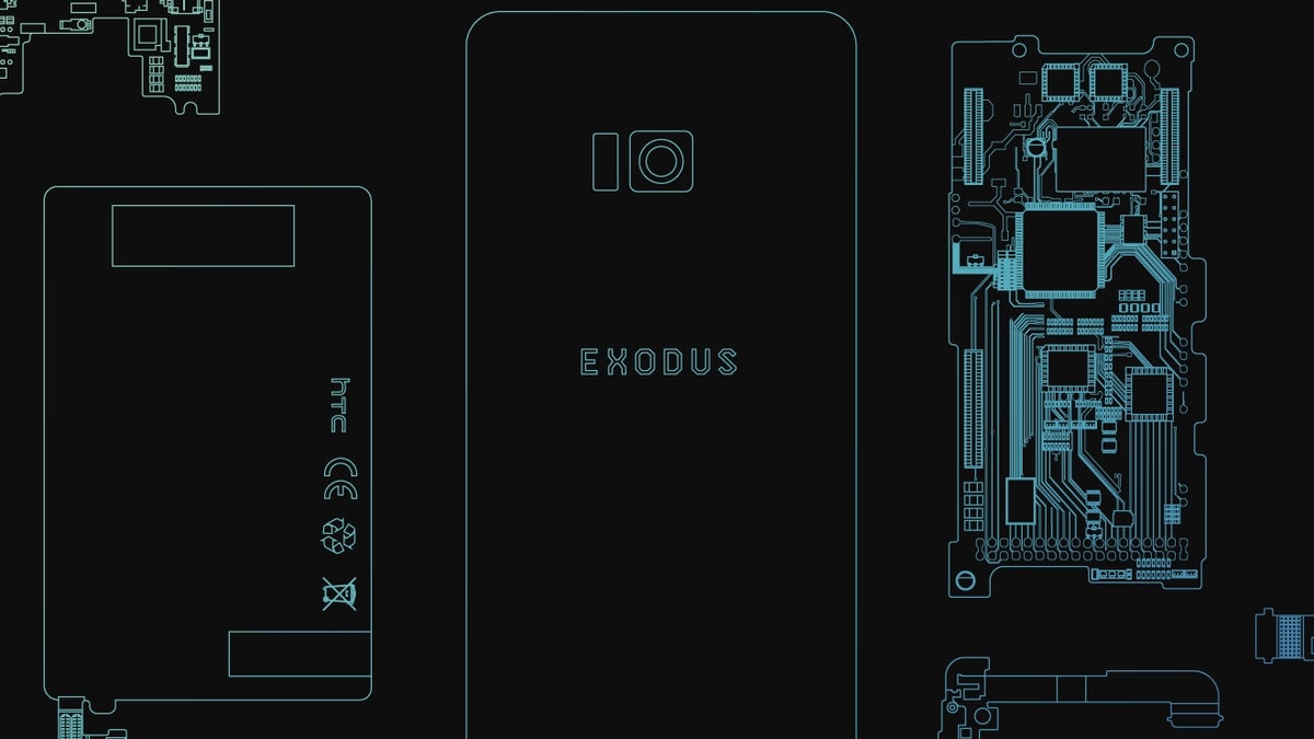 HTC Exodus 1 announced with flagship specs, blockchain crypto cred, and a price in Bitcoin