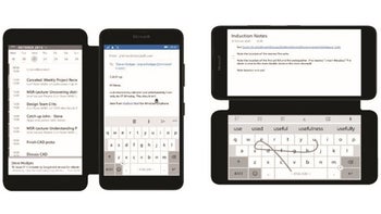 Microsoft's prototype smartphone replaces secondary display with e-ink cover