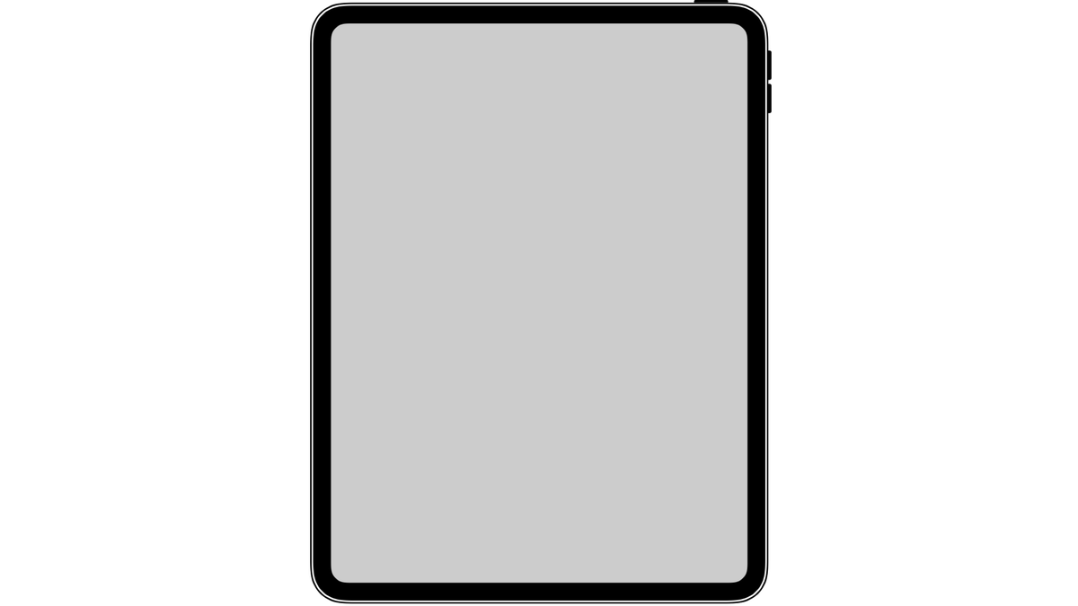 iPad Pro (2018) icon found in iOS hints at all-screen design with no home button