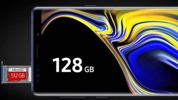 Samsung prices the 500GB microSD card that makes the Note 9 a terabyte phone