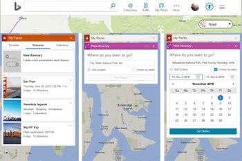 Microsoft adds option to create new travel itinerary on Bing Maps