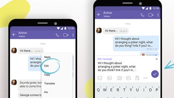 Viber users can edit their sent messages after the latest update