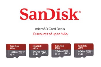 Grab a 400GB/256GB SanDisk microSD card from Amazon and save up to $140