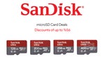 Grab a 400GB/256GB SanDisk microSD card from Amazon and save up to $140