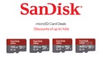 Grab a 400GB/256GB SanDisk microSD card from Amazon and save up to $140