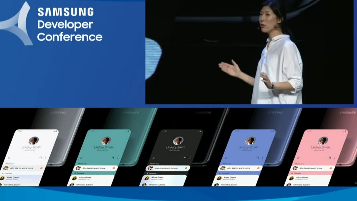 Did Samsung low-key hint that the Galaxy S10 will be available in green and pink?