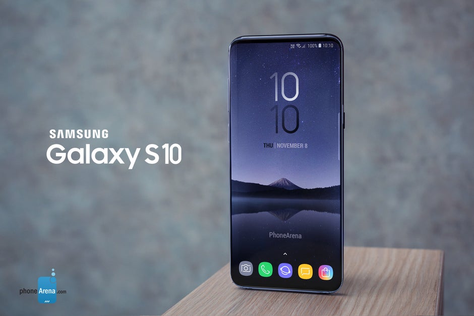 This is what the Galaxy S10 could look like: truly bezel-less with an ...