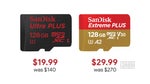 Deal: SanDisk Ultra 128GB microSD card for just $19.99