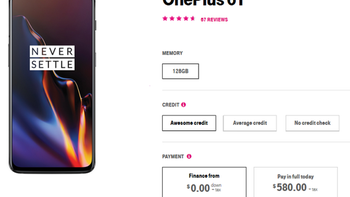 OnePlus 6T first day sales in U.S. rocket 86% higher than release day purchases of the OnePlus 6