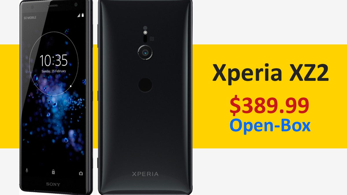 Deal: Sony Xperia XZ2 for $390, open-box at Best Buy