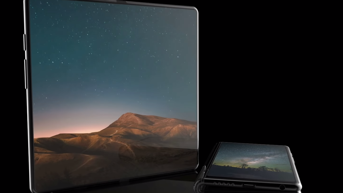 Samsung's Galaxy F foldable phone looks stunning in new concept video