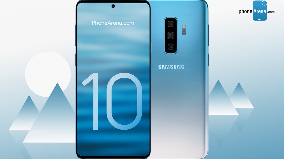 This could be our earliest look at one of the Galaxy S10 gradient color schemes