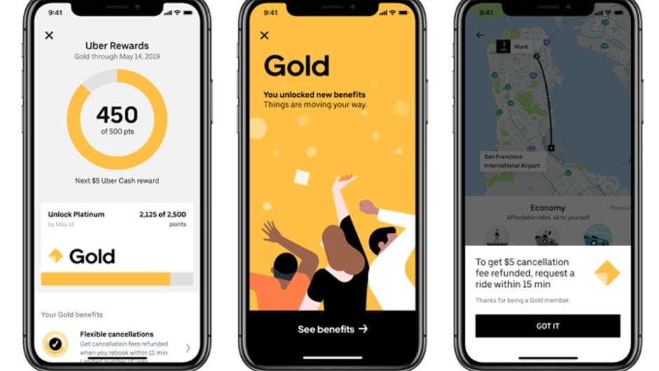 Uber Rewards program goes live in nine U.S. cities before nationwide release