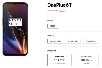 Update to T-Mobile's OnePlus 6T improves in-display fingerprint scanner and more
