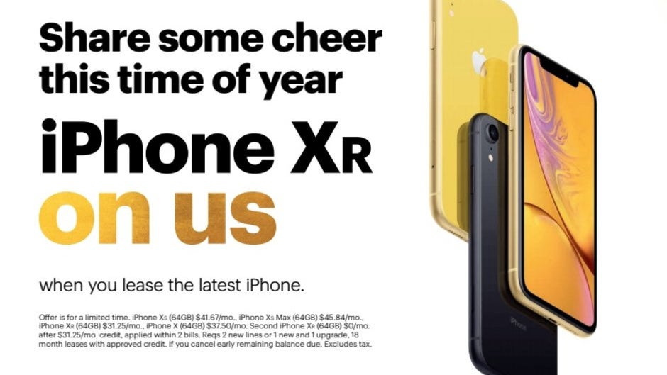Sprint's Black Friday deals include free iPhone XR, free TV with LG V40 ThinQ, and big Galaxy Note 9 discounts