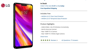Grab up the LG G7 ThinQ for only $530 from B&H