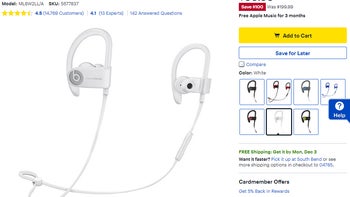 Deal: Apple Powerbeats3 are 50% off at Best Buy, come with 3 free months of Apple Music