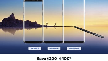 Best Buy lets you easily save up to $400 on Samsung's Galaxy S8, S8+, and Note 8