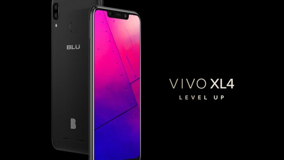 Affordable BLU Vivo XL4 goes official with huge notched display, massive  battery - PhoneArena