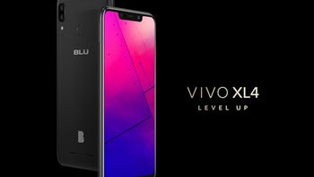 Affordable BLU Vivo XL4 goes official with huge notched display, massive battery