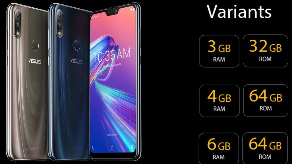 Asus Zenfone Max Pro M2 And Zenfone Max M2 Go Official With Big Batteries And Low Prices Phonearena